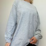 Brooks Brothers Gray Henley Long Sleeve Tee Photo 4