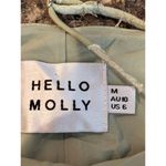 Hello Molly  Big Moves Mini Dress Green Size 6 Cowl Neck Photo 6