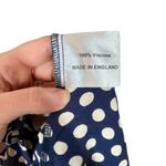 Clary & Peg Silvie Maternity Maxi Dress in Spot Polka Dot Blue Size undefined Photo 11