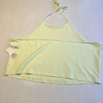 BP ‎ Womens Halter Top Sleeveless Crop Top Tie Neck Lime Green Plus Size 3X Photo 7