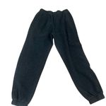 Brandy Melville  Women's Dark Grey Sweatpants Elastic Waist Cuffed Ankles Photo 4