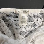 Bozzolo  Vintage White Lace Bralette Crop Tank Top Women’s Sz S EUC Photo 4