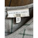 Waverly Grey Windowpane Plaid Tie Sleeve Plaid Shift dress gray Photo 7