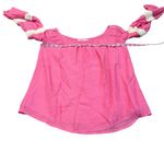 Vava by Joy Han VAVA pink off the shoulder bell sleeve blouse Photo 2