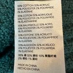 Free People  Retro 90s Brookside Slouchy Tunic Sweater Pine Forest Green Large Photo 10