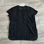 Peck & Peck  shadow cutout tshirt Photo 2