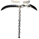 Chico's Necklace Silver Tone Abstract Pendants 14" Biker Photo 2