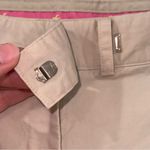 Lilly Pulitzer  White Tag Vintage Tan Cream Boot Cut Chinos Pants Photo 3