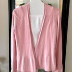 Eileen Fisher  Pink Silk Blend Cardigan Photo 0