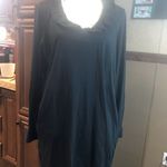 Grace Baker Black V Neck Ruffle Long Sleeve Dress Small Photo 10