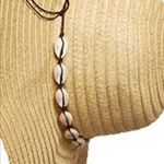 Steve Madden NEW Flopy Beach Sun Hat Shell Trim Boho Women's Photo 0