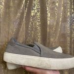 UGG  Abies Perforated Slip-On Platform Sneaker Seal Gray Women's Size 9 Used Photo 1