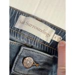 Soft Surroundings  Elastic Waist Hight Rise Straight Pull On Jeans Size P Lg Photo 3
