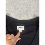 pact dress black v neck pockets organic cotton large Casual Photo 5