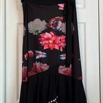 Long Floral Skirt Size 1X Photo 0