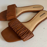 Reformation  Marcella Ruched Flat Slide size 7 Photo 0