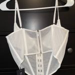 White Fox Boutique  Corset Bustier White Photo 1
