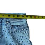Cache Blue Embellished Bedazzled Rhinestones Beaded Flare Jeans Women 4 | 65-4 Photo 8