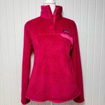 Patagonia Retool Snap T Fleece Pullover Top Outdoor Fuchsia Women Size S Photo 3
