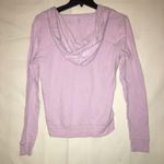 PINK - Victoria's Secret LAVENDER PURPLE V-NECK VICTORIA'S SECRET PINK HOODIE SWEATSHIRT Photo 1