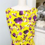 Alice + Olivia Silk Floral Print Corinne Dress Small Photo 4