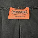 Missoni Faux Wrap Ribbed Black Skirt - Size IT 42/ US 6 Photo 4