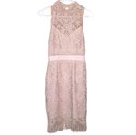 Saylor  Marcella Sleeveless Lace Dress Pink Photo 1