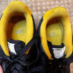 Nike Air Force 1 LX Low Top Sneakers Black/Yellow Women's 8.5 AF1 streetwear Photo 6