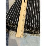 Rafaella  women's M comfort pull on black/white all over print capri pants NWT Photo 3