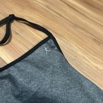 Danskin Now Work Out Sports Bra Grey Sheer Black Size XXL Gray Photo 1