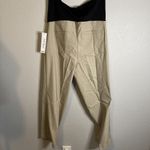 Tribal 14W Maternity Cuffed Khaki Pant NWT Tan Size undefined Photo 4
