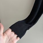 Aerie  Real Soft Black Ribbed Long Sleeve Tee, Size Small Photo 2