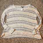 A pea in the pod Maternity Top Small Striped V Neck Long Sleeve Photo 0
