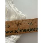 Melissa Odabash Cover Up Small White Cream Beach Dress Sheer Embroidered * Photo 10