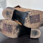 Pierre Dumas  block heel sling back‎ booties Brown Women's size 8 Photo 6