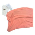 Fabletics Fine Touch Bandeau Bralette Size Small Coral Peach Orange NWT Photo 4