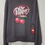 Cherry Dr pepper women's Large sweatshirt Gray Photo 0