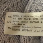 ZARA Purple Cable Knit Sleeveless Square Neck Cami Sweater Crop Tank Top Size M Photo 3