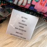 Material Girl Colorful Mini Dress Side Cut Outs Juniors Size Small Geometric Photo 8