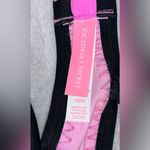 Victoria's Secret Victoria Secret Bikini Top Blue/Pink Sz 36DD Photo 2