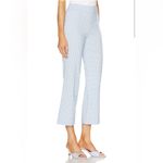 STAUD  Knack Pants Sky Micro Check Baby Blue Gingham S Photo 1