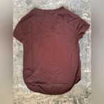 Bella Dahl  V-Neck Short Sleeve Tee Coffee Bean Photo 4