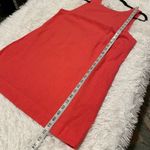 Free People  Full of Sunshine Linen Mini Dress in Aged Coral XS Photo 4