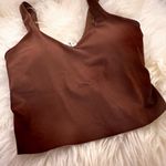 Lululemon Align Tank Roasted Brown Ribbed Sz 2 Photo 1