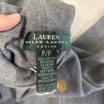 Ralph Lauren Lauren Women's Grey Petite Small Cotton Turtleneck Top Photo 5