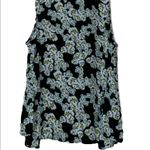 Kaari Blue KAARI plus size 1X pullover blue curvy turquoise Jolie abstract florals tanktop Photo 2