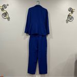 Versace Gianni  Royal Blue Pant Suit Set EU 38 Vintage VTG Photo 4