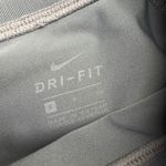 Nike  Dri Fit Womens Cropped Leggings Capris Gray Activewear Athletic Size S Photo 2