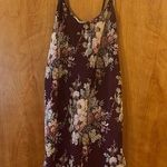 Val Mode Lingerie Floral Print Night Slip Dress Chemise Nightie Vintage Large Photo 0
