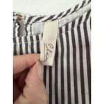 Elan Striped Fringe Cotton Top Women’s Size Medium Hobo Bohemian Hippie Beach Photo 5